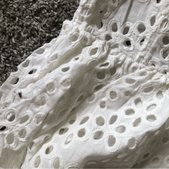 For Love and Lemons Becca Mini Dress Small Ivory - Picture 7 of 11